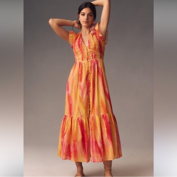 Anthropologie The Peregrine Midi Dress - Picture 3 of 7